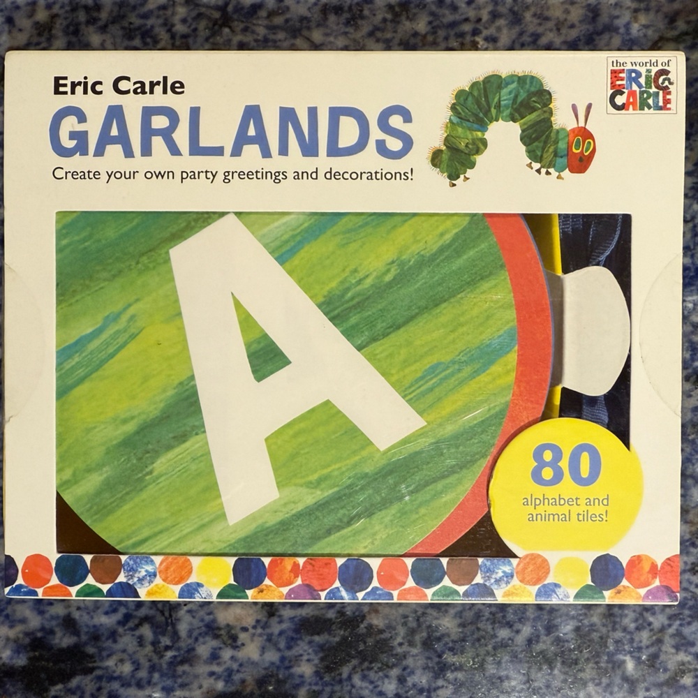 Eric Carle Garlands Alphabet and Animal Set